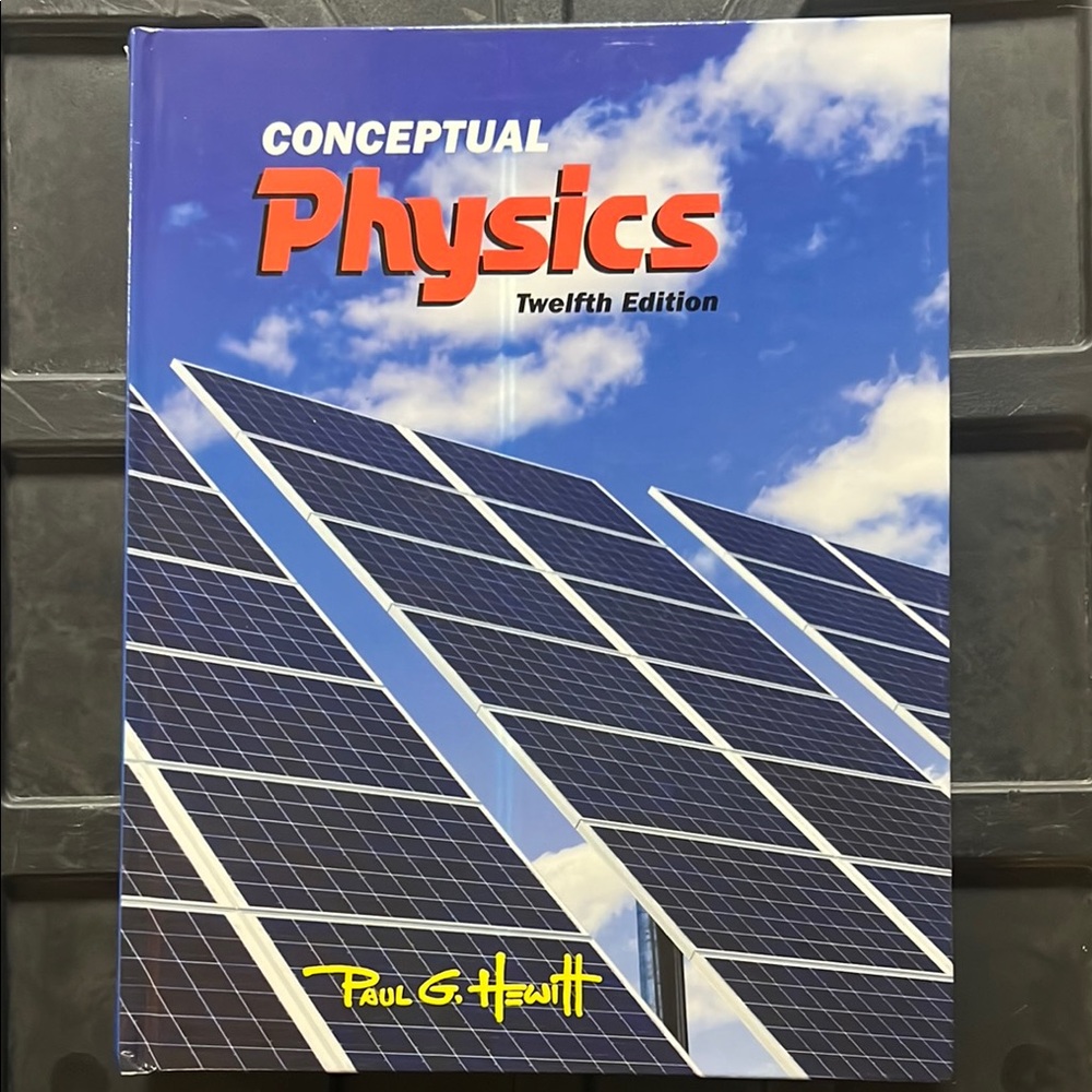 Conceptual Physics Twelfth Edition Book